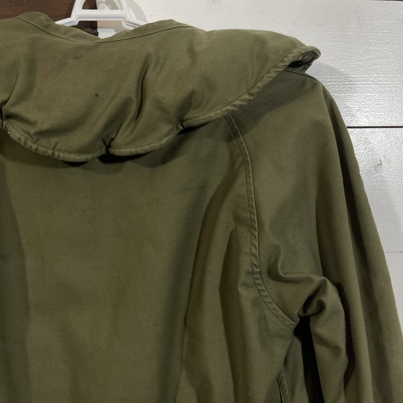 Vintage 60s 70s US Military USAF Field Jacket OG-107 Men's Small - Picture 9 of 11